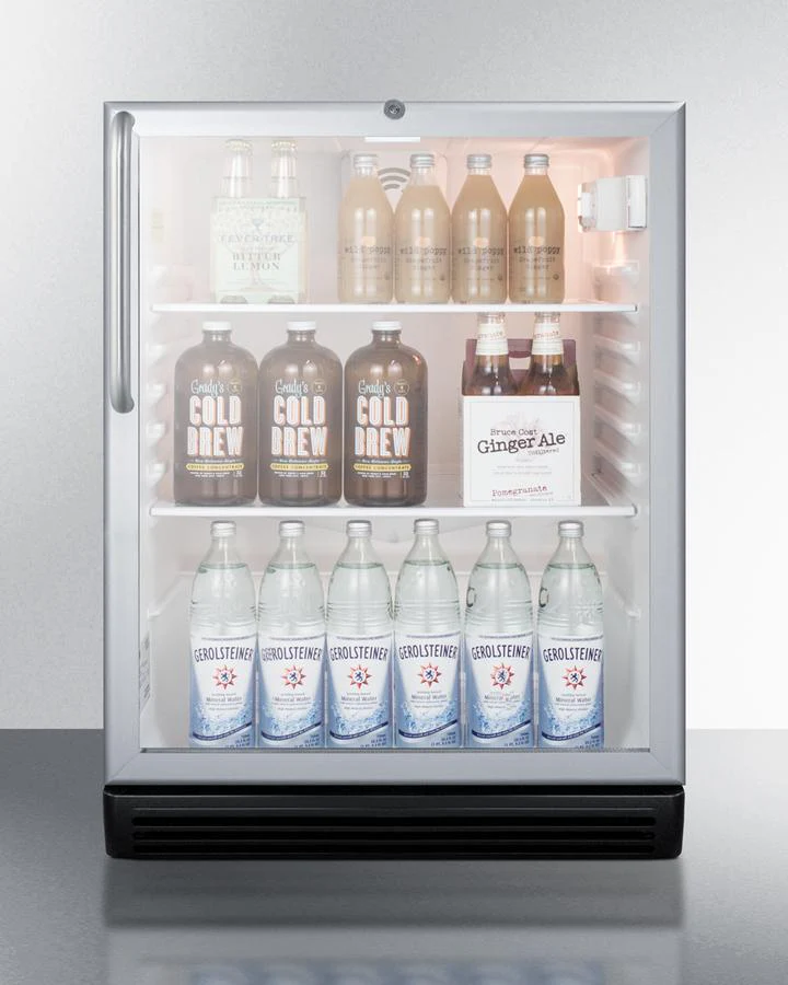 Summit SCR600BGLCSS 24" Wide Built-in Beverage Center - Image 2