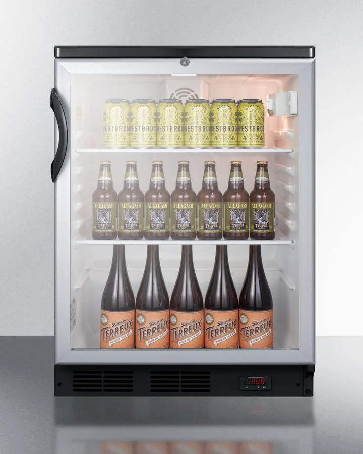 Summit SCR600BGLDTPUB 24" Wide Craft Beer Pub Cellar - Image 2