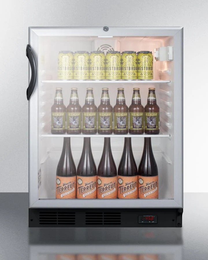 Summit SCR600BGLDTPUBADA 24" Wide Craft Beer Pub Cellar, ADA Compliant - Image 3