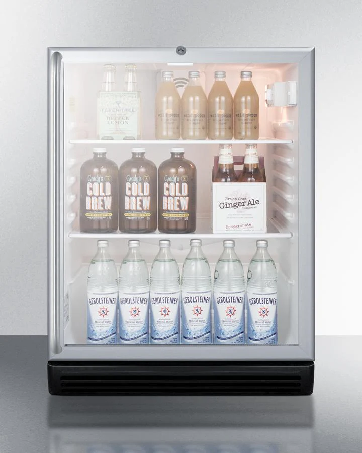 Summit SCR600BGLSHADA 24" Wide Beverage Center, ADA Compliant - Image 2
