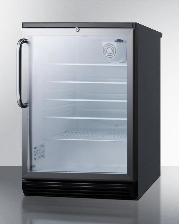 Summit SCR600BGLTB 24" Wide Beverage Center - Image 3