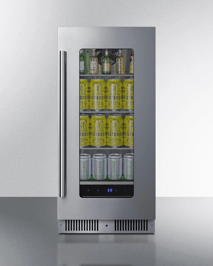 Summit SDHG1533LHD 15" Wide Built-in Beverage Center - Image 5