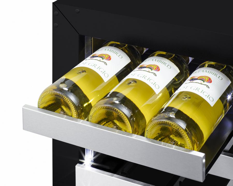 Summit SDHW1532LHD 15" Wide Built-in Wine Cellar - Image 5
