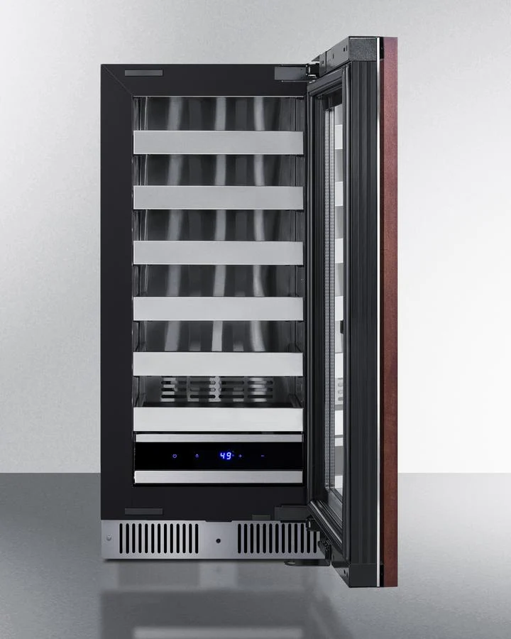 Summit SDHW1532PNRLHD 15" Wide Built-in Wine Cellar (panel Not Included) - Image 5