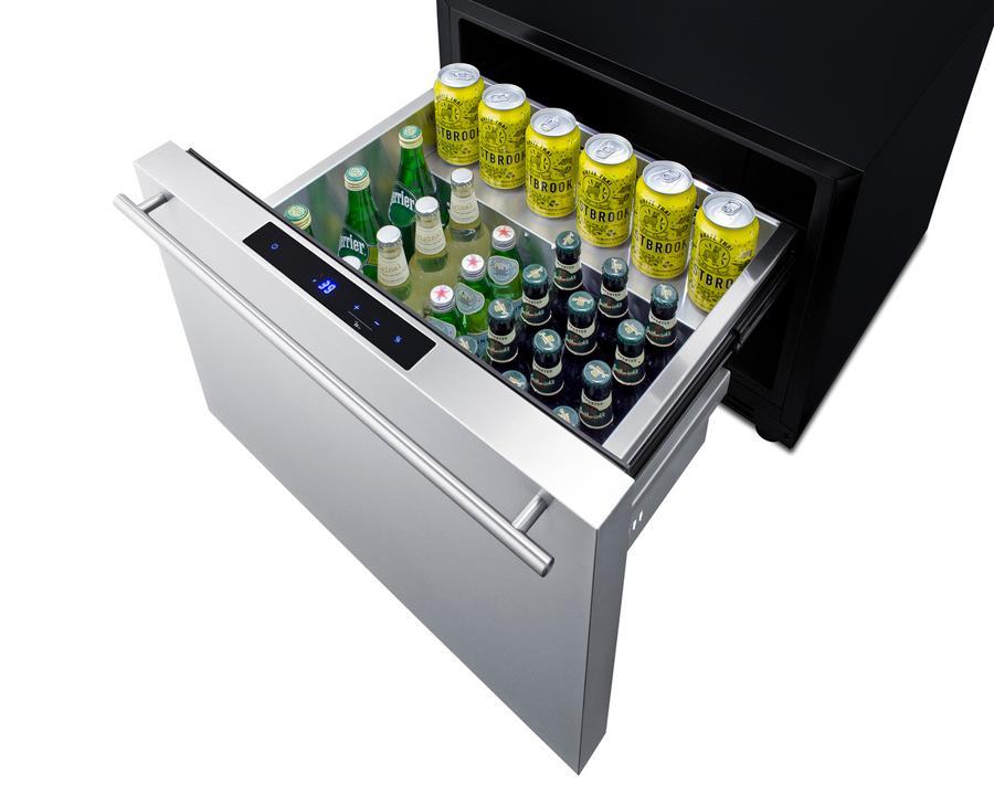 Summit SDR241OS 24" Wide Built-in Outdoor Drawer Refrigerator - Image 9