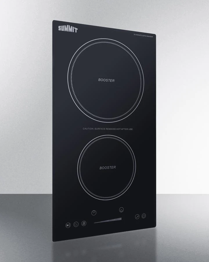 Summit SINCH230V2B 12" Wide 208-240v 2-zone Induction Cooktop With Safety Shutoff - Image 4