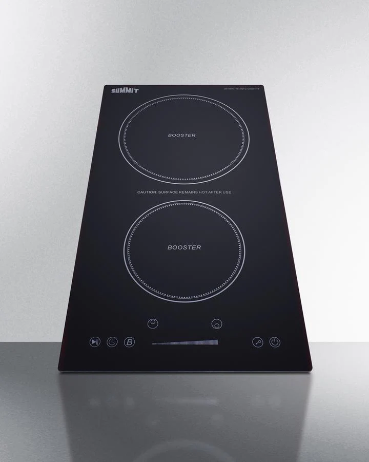 Summit SINCH230V2B 12" Wide 208-240v 2-zone Induction Cooktop With Safety Shutoff - Image 5