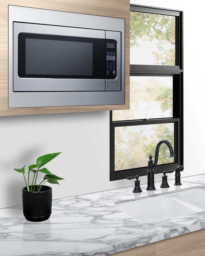 Summit SMBI27TK27 27" Wide Built-in Microwave (trim Kit Included) - Image 3