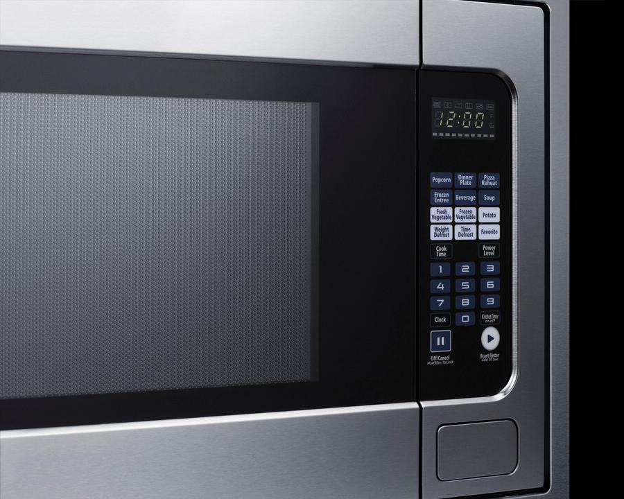 Summit SMBI27TK27 27" Wide Built-in Microwave (trim Kit Included) - Image 9
