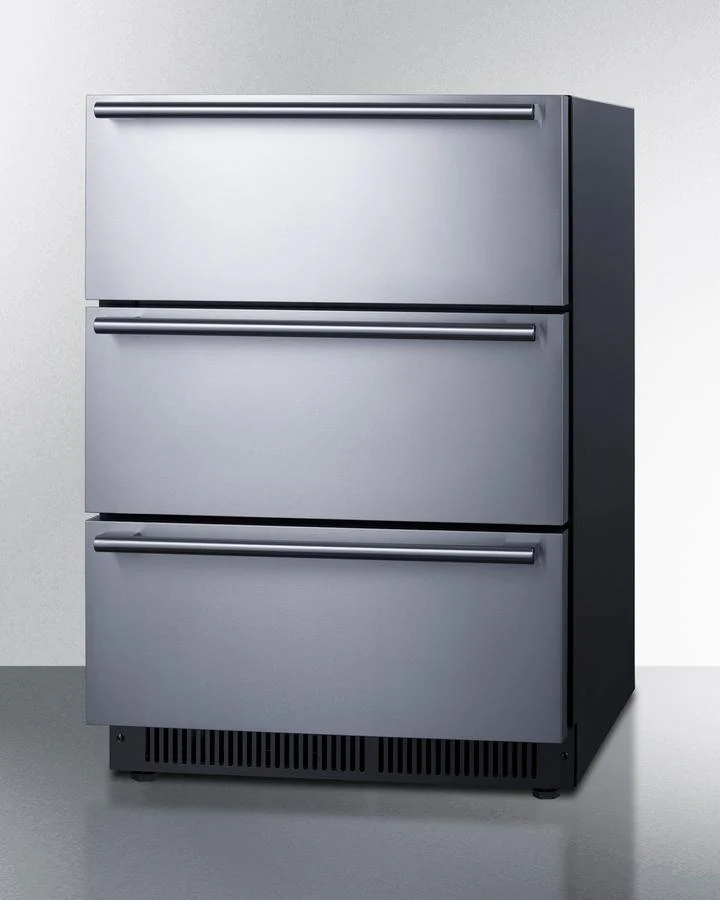 Summit SP6DS3D 24" Wide Built-in 3-drawer All-refrigerator - Image 11
