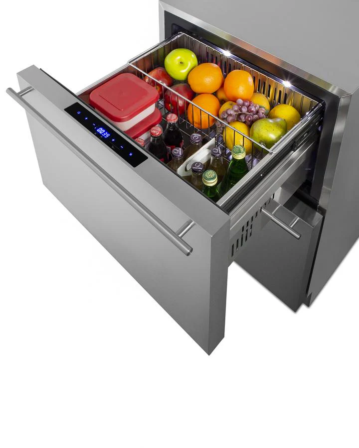 Summit SPRF34D7 24" Wide 2-drawer Refrigerator-freezer - Image 11