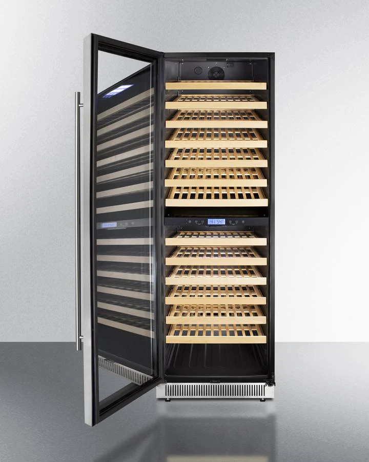 Summit SWC1966BLHD 24" Wide Dual Zone Wine Cellar - Image 3