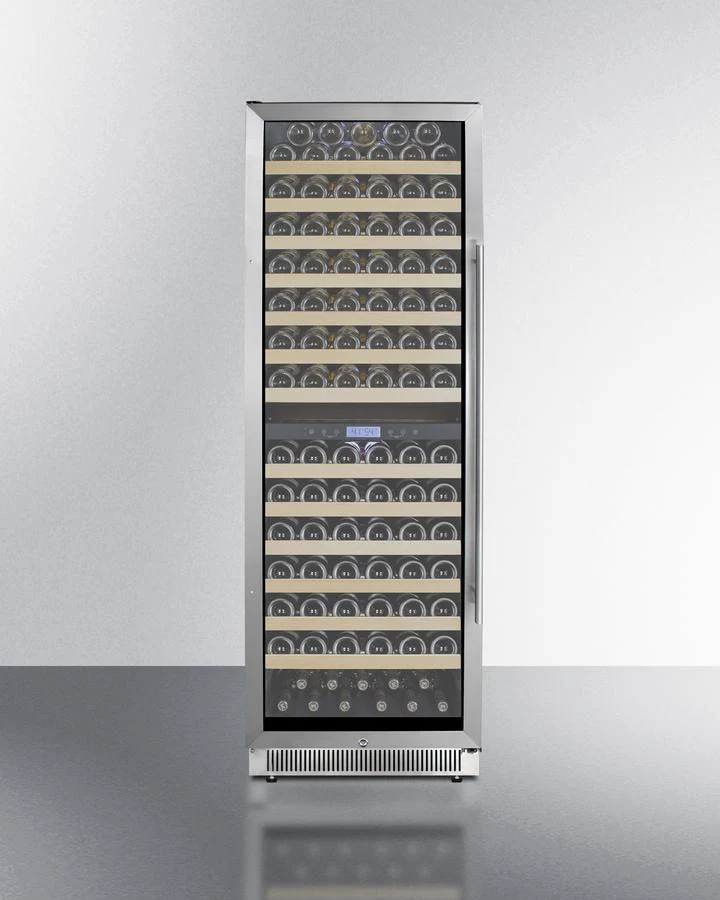 Summit SWC1966BLHD 24" Wide Dual Zone Wine Cellar - Image 4