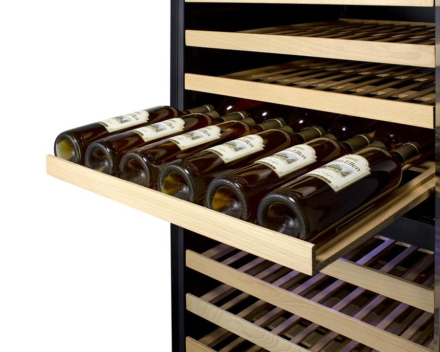 Summit SWC1966BLHD 24" Wide Dual Zone Wine Cellar - Image 7