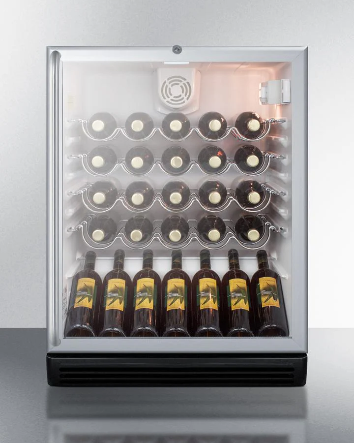 Summit SWC6GBLSHADA 24" Wide Wine Cellar, ADA Compliant - Image 3