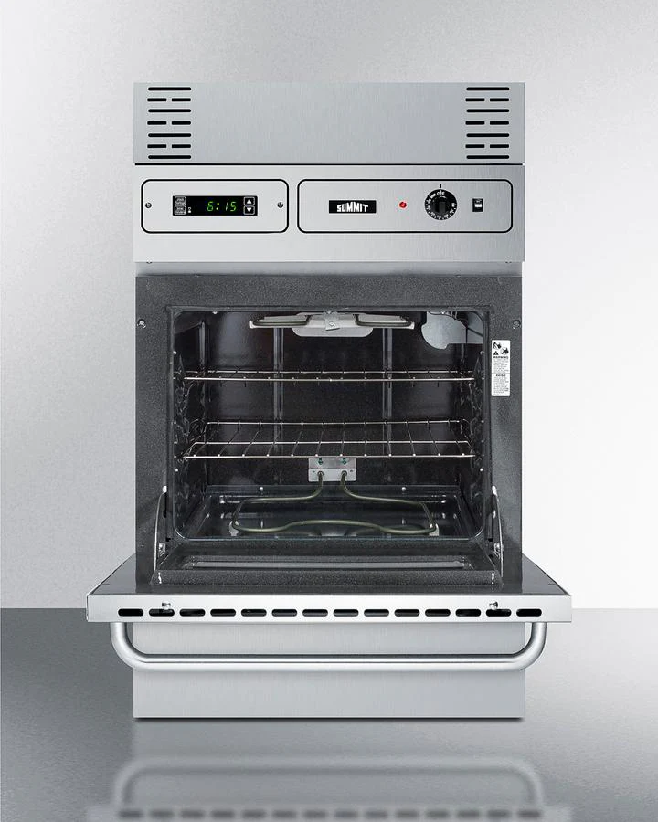 Summit TEM755BKW 24" Wide Electric Wall Oven, 115v - Image 4