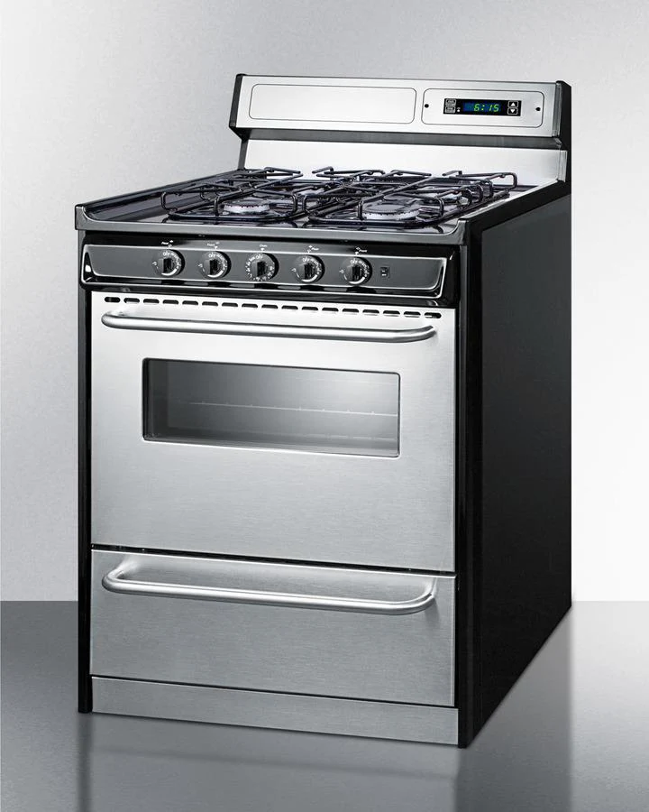 Summit TTM23027BKSW 30" Wide Gas Range - Image 2