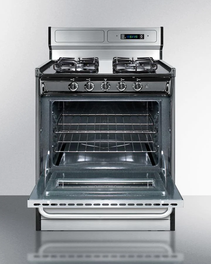 Summit TTM23027BKSW 30" Wide Gas Range - Image 3