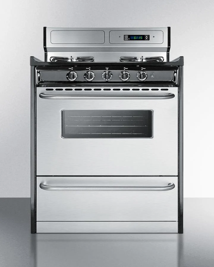 Summit TTM23027BKSW 30" Wide Gas Range - Image 4