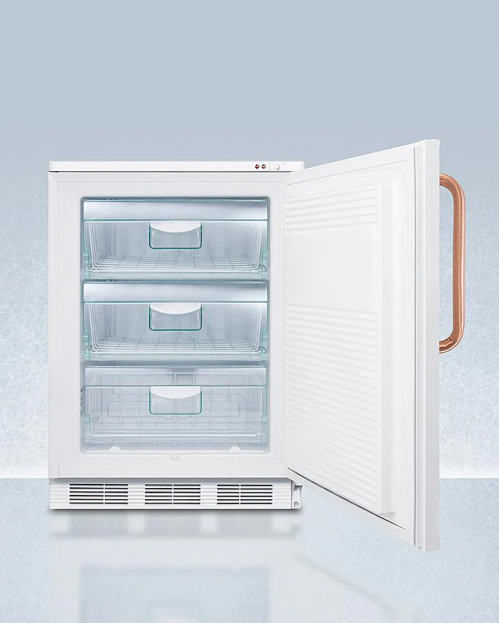 Summit VT65MLTBC 24" Wide All-freezer With Antimicrobial Pure Copper Handle - Image 3