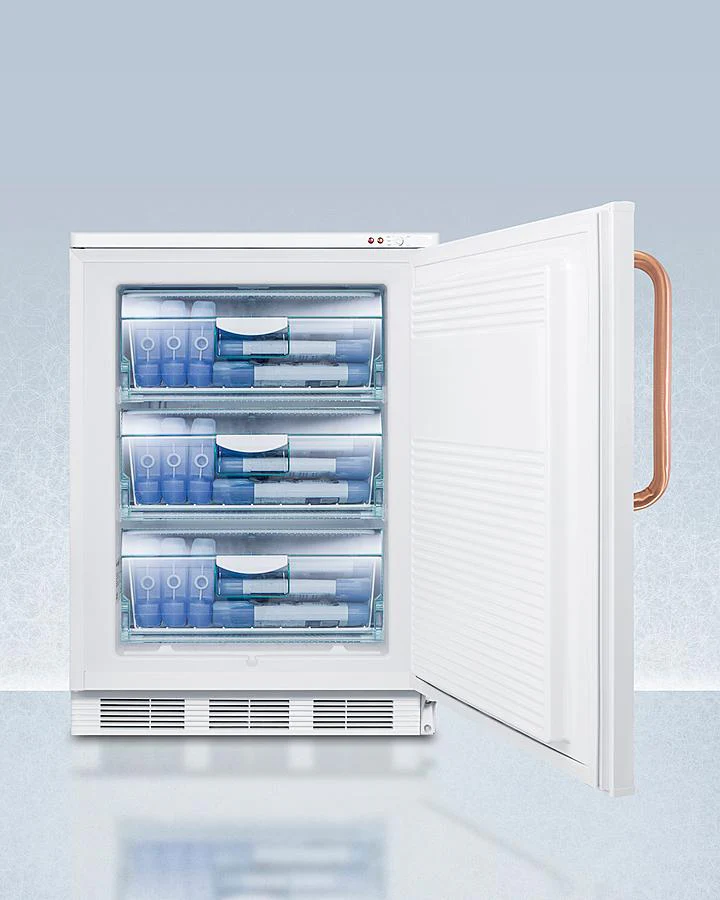Summit VT65MLTBC 24" Wide All-freezer With Antimicrobial Pure Copper Handle - Image 4