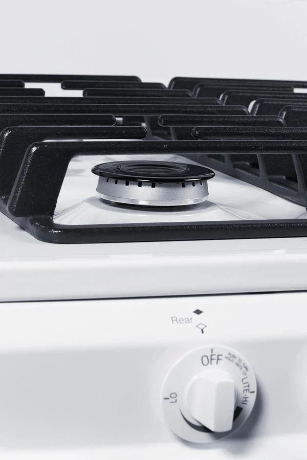 Summit WTM1107ISW 20" Wide Gas Range, Sealed Burners - Image 3