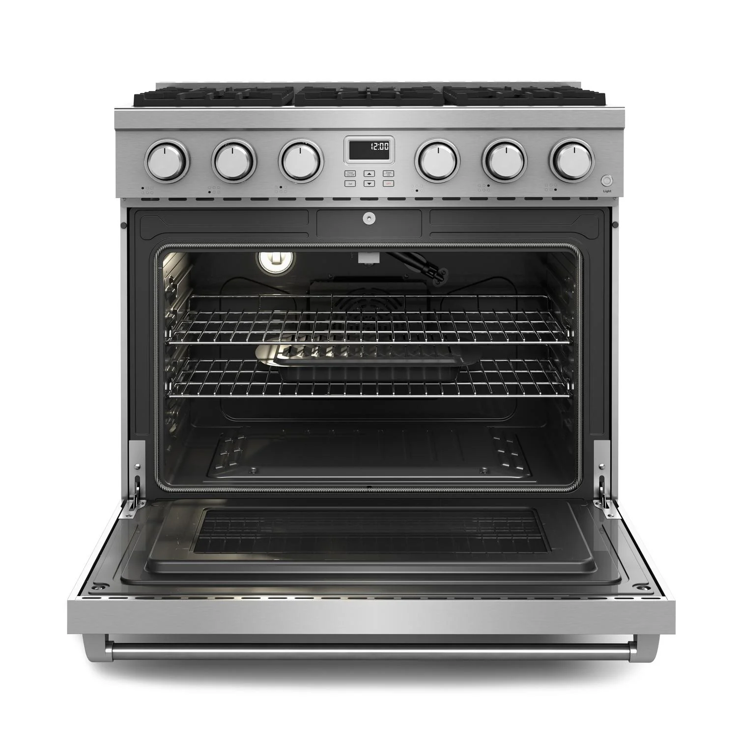 ARG36LP Thor Kitchen 36-inch Contemporary Professional Liquid Propane Range - Image 2