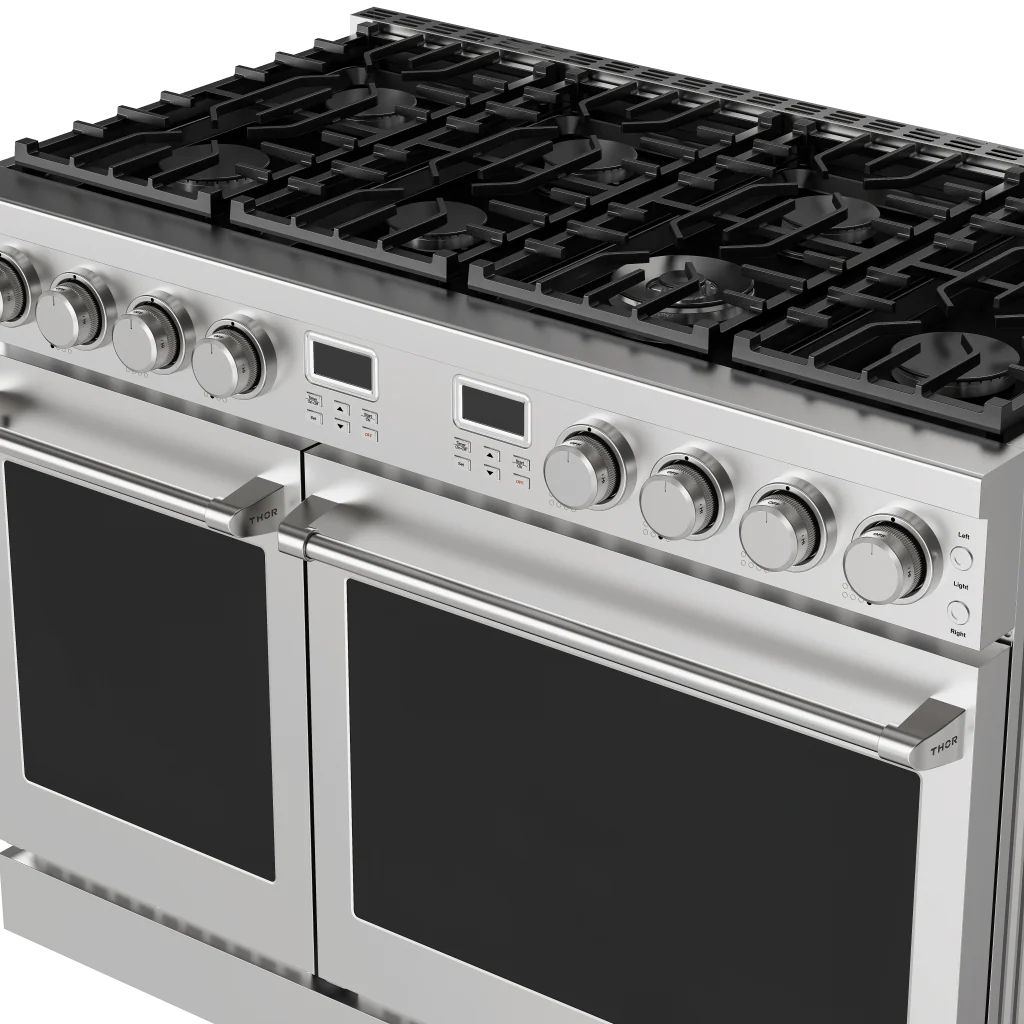ARG48 Thor Kitchen 48-inch Gas Range - Contemporary Professional - Image 7