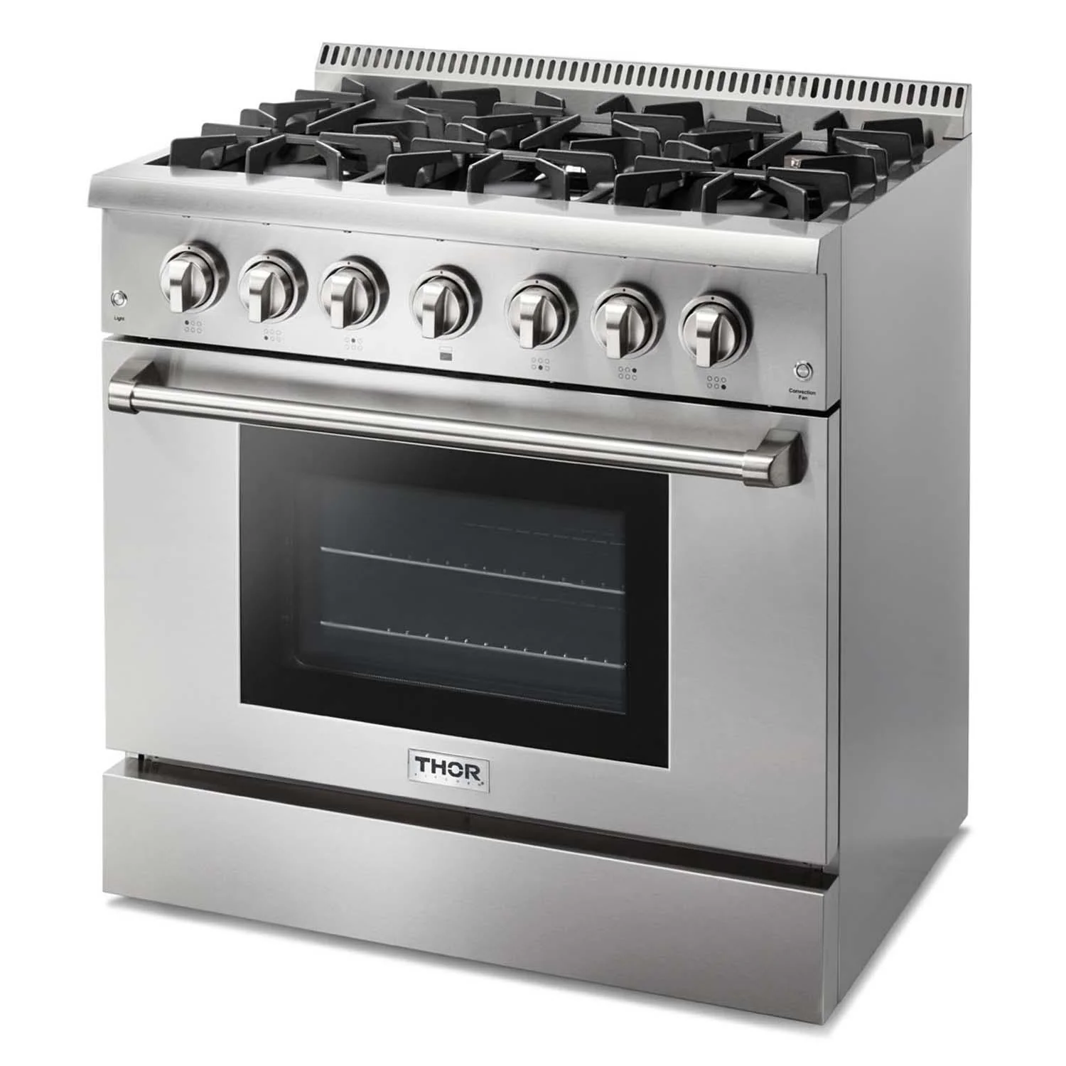 HRD3606ULP Thor Kitchen 36-inch Professional Dual Fuel Liquid Propane Range - Image 4