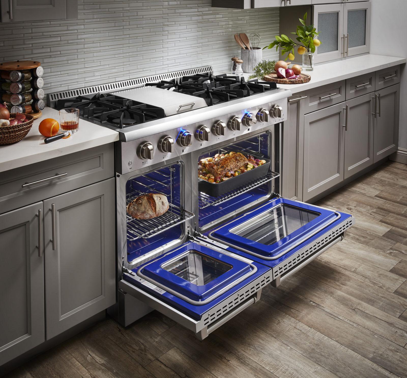 HRD4803ULP Thor Kitchen 48 Inch Professional Dual Fuel Range In Stainless Steel - Image 5
