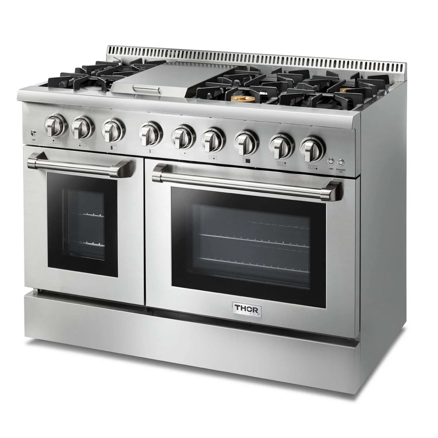 HRD4803ULP Thor Kitchen 48 Inch Professional Dual Fuel Range In Stainless Steel - Image 6