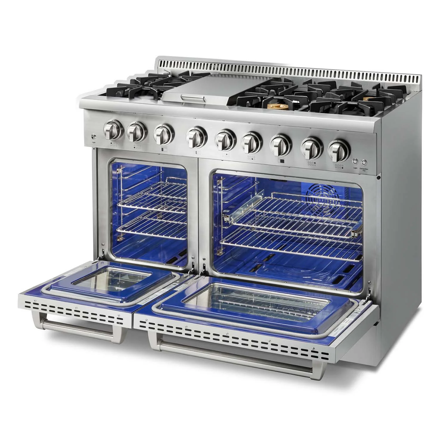 HRD4803ULP Thor Kitchen 48 Inch Professional Dual Fuel Range In Stainless Steel - Image 7