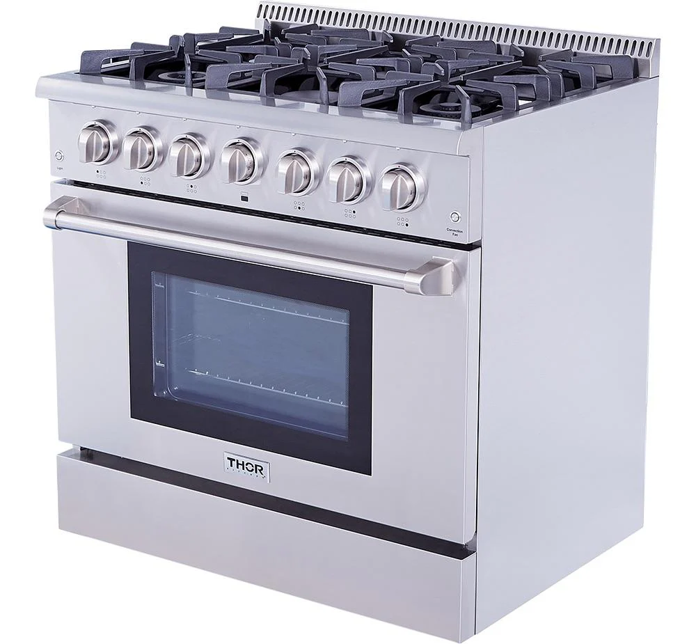 HRG3618ULP Thor Kitchen 36-inch Professional Liquid Propane Range - Image 3