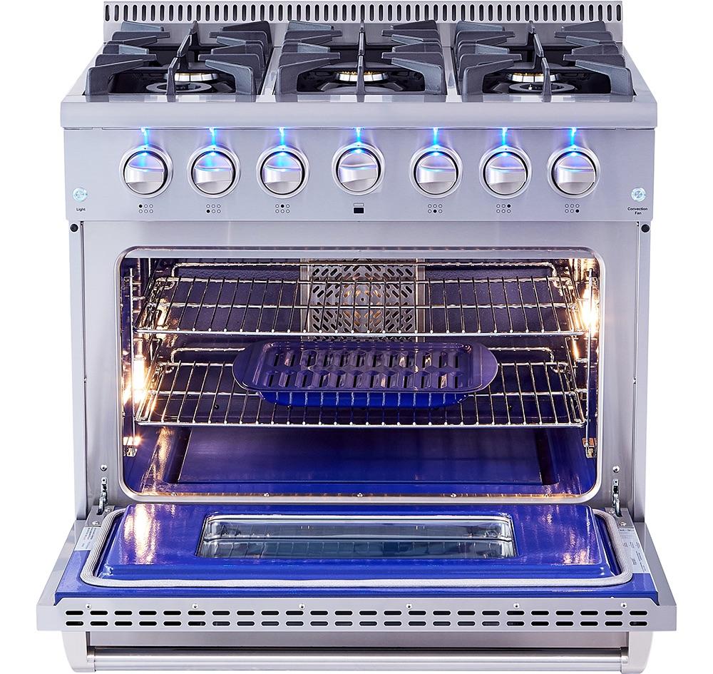 HRG3618ULP Thor Kitchen 36-inch Professional Liquid Propane Range - Image 5