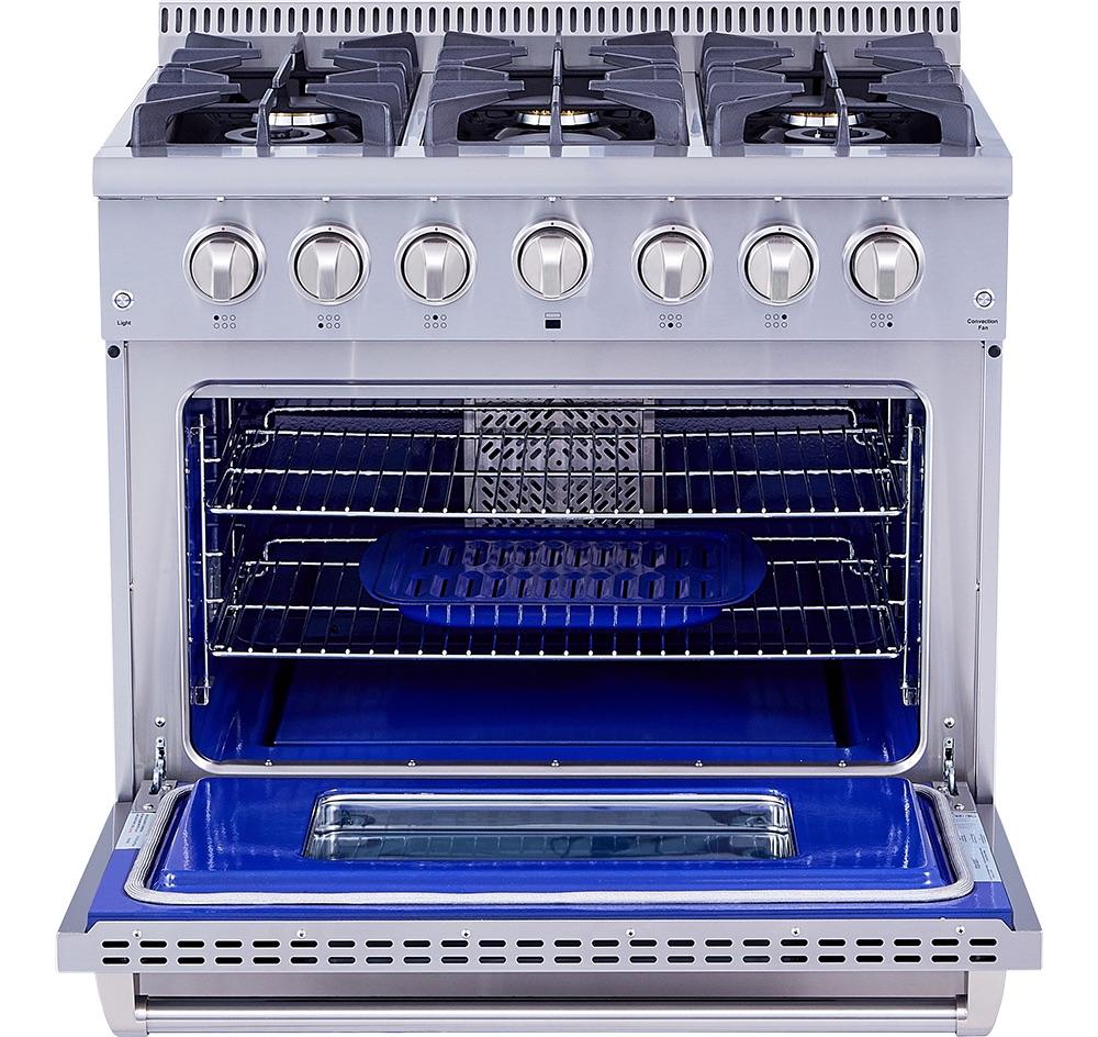 HRG3618ULP Thor Kitchen 36-inch Professional Liquid Propane Range - Image 6