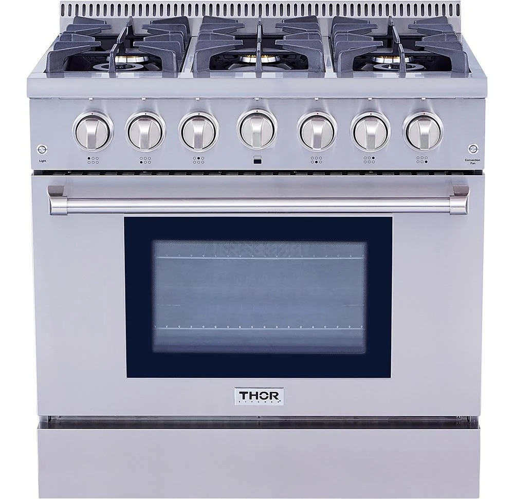 HRG3618ULP Thor Kitchen 36-inch Professional Liquid Propane Range - Image 7