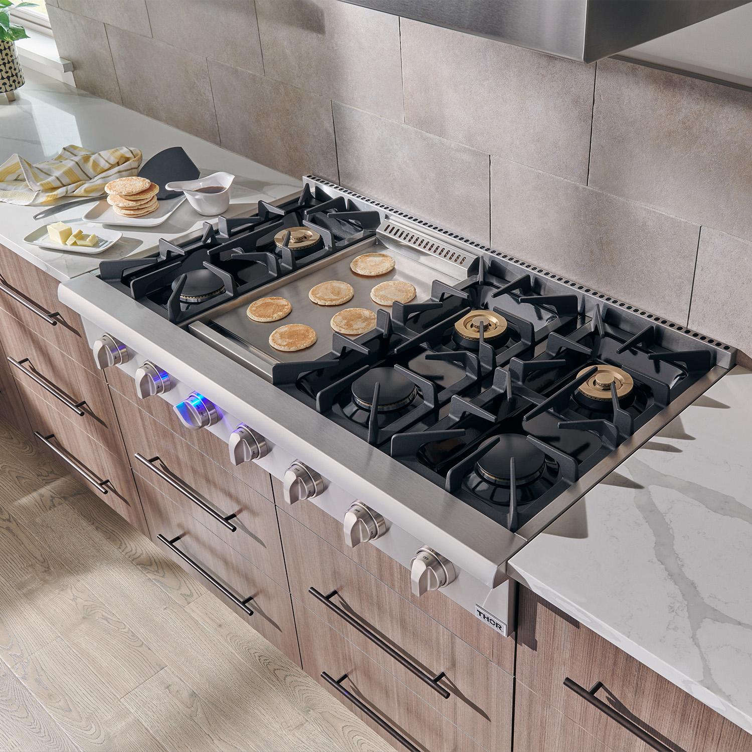HRT4806U Thor Kitchen 48-inch Professional Gas Rangetop - Image 8
