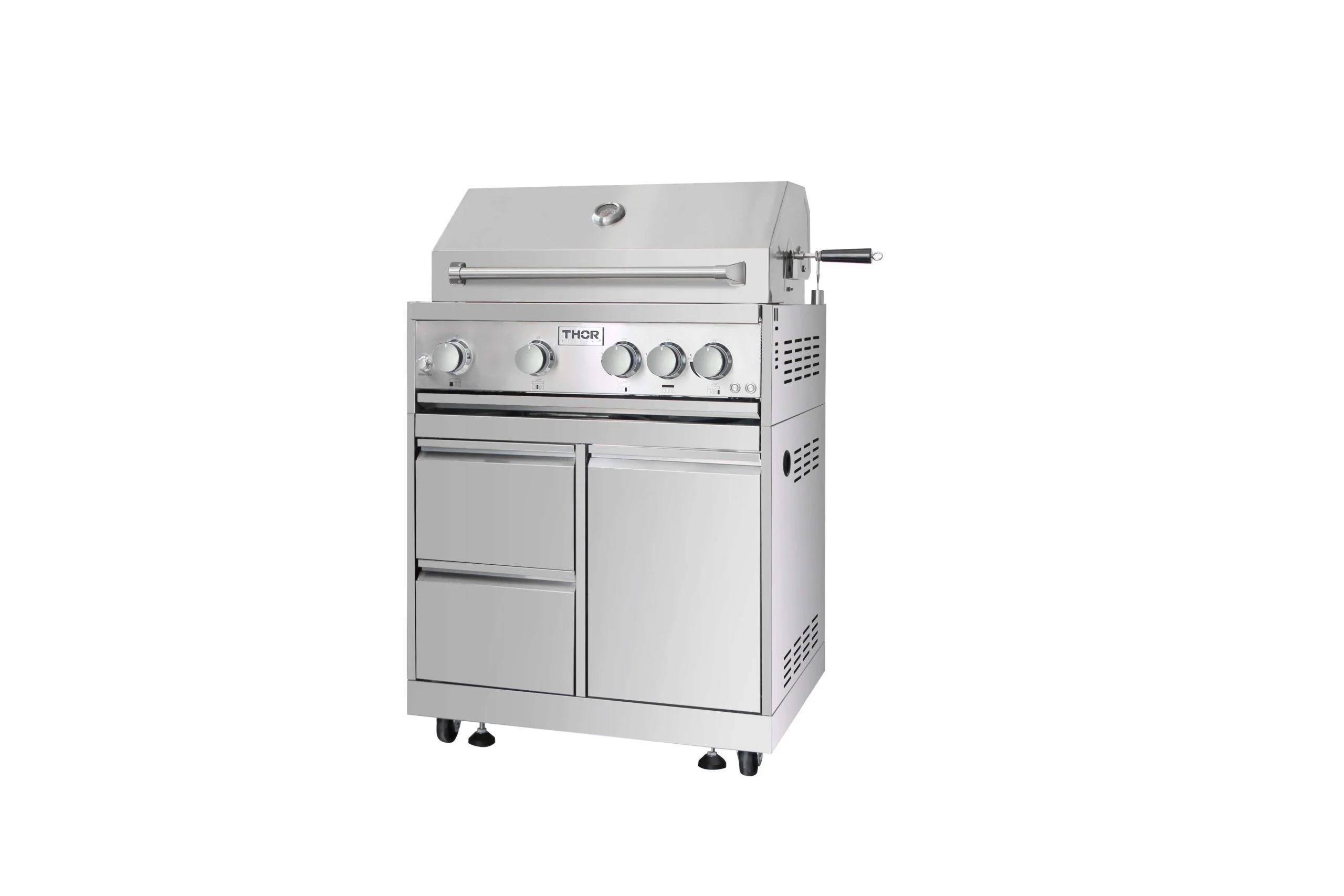 MK03SS304 Thor Kitchen Outdoor Kitchen BBQ Grill Cabinet In Stainless Steel - Image 2