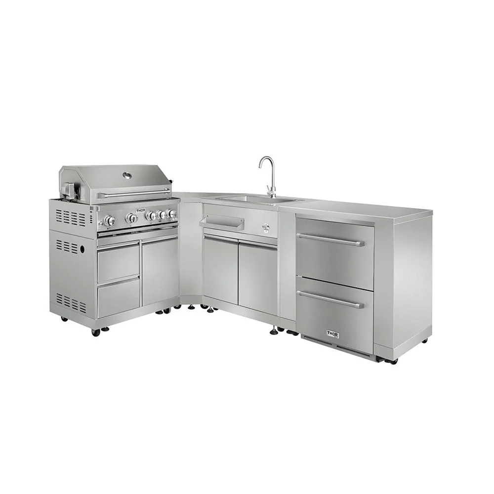 MK06SS304 Thor Kitchen Outdoor Kitchen Corner Cabinet - Image 3