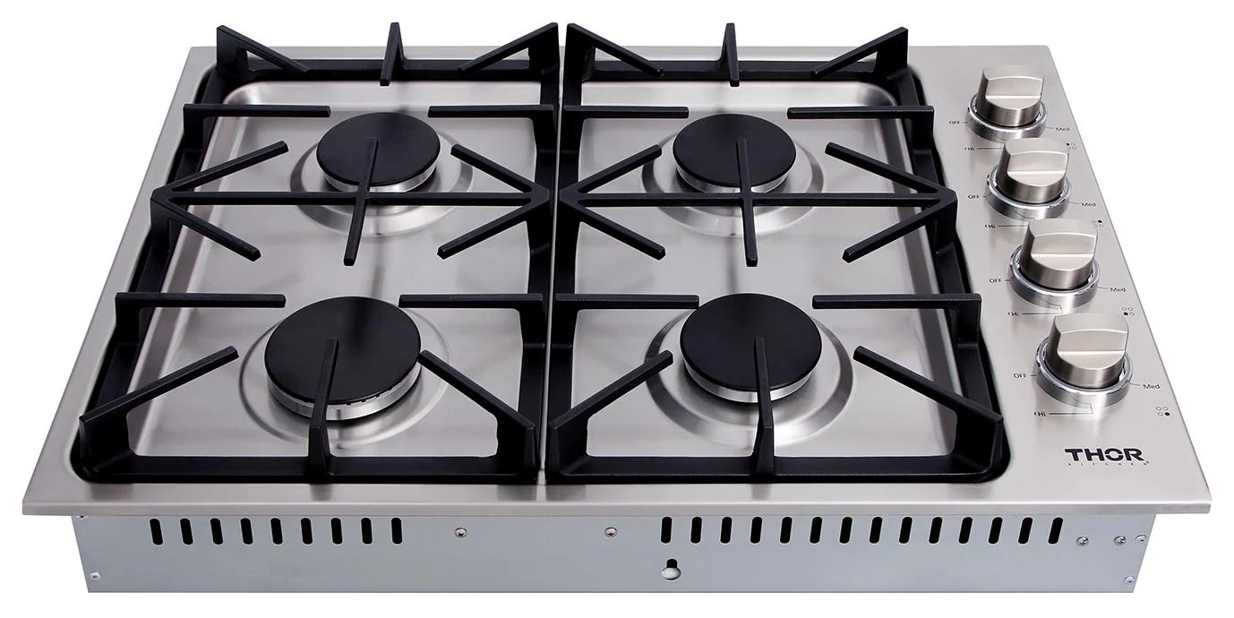 TGC3001 Thor Kitchen 30-inch Professional Drop-in Gas Cooktop - Image 3