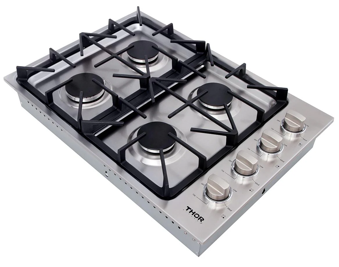 TGC3001 Thor Kitchen 30-inch Professional Drop-in Gas Cooktop - Image 4