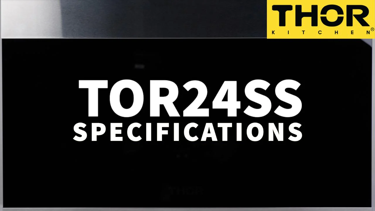 TOR24SS Thor Kitchen 24 Inch Convertible Over the Range Microwave With Ventilation - Image 7