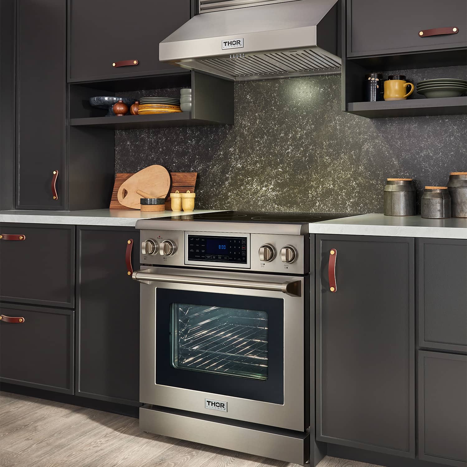 TRE3001 Thor Kitchen 30-inch Tilt Panel Electric Range - Professional - Image 2