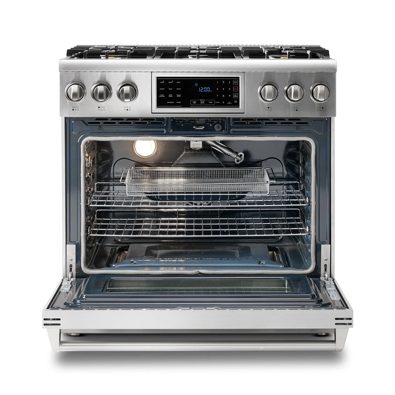 TRG3601 Thor Kitchen 36-inch Tilt Panel Gas Range - Professional - Image 10