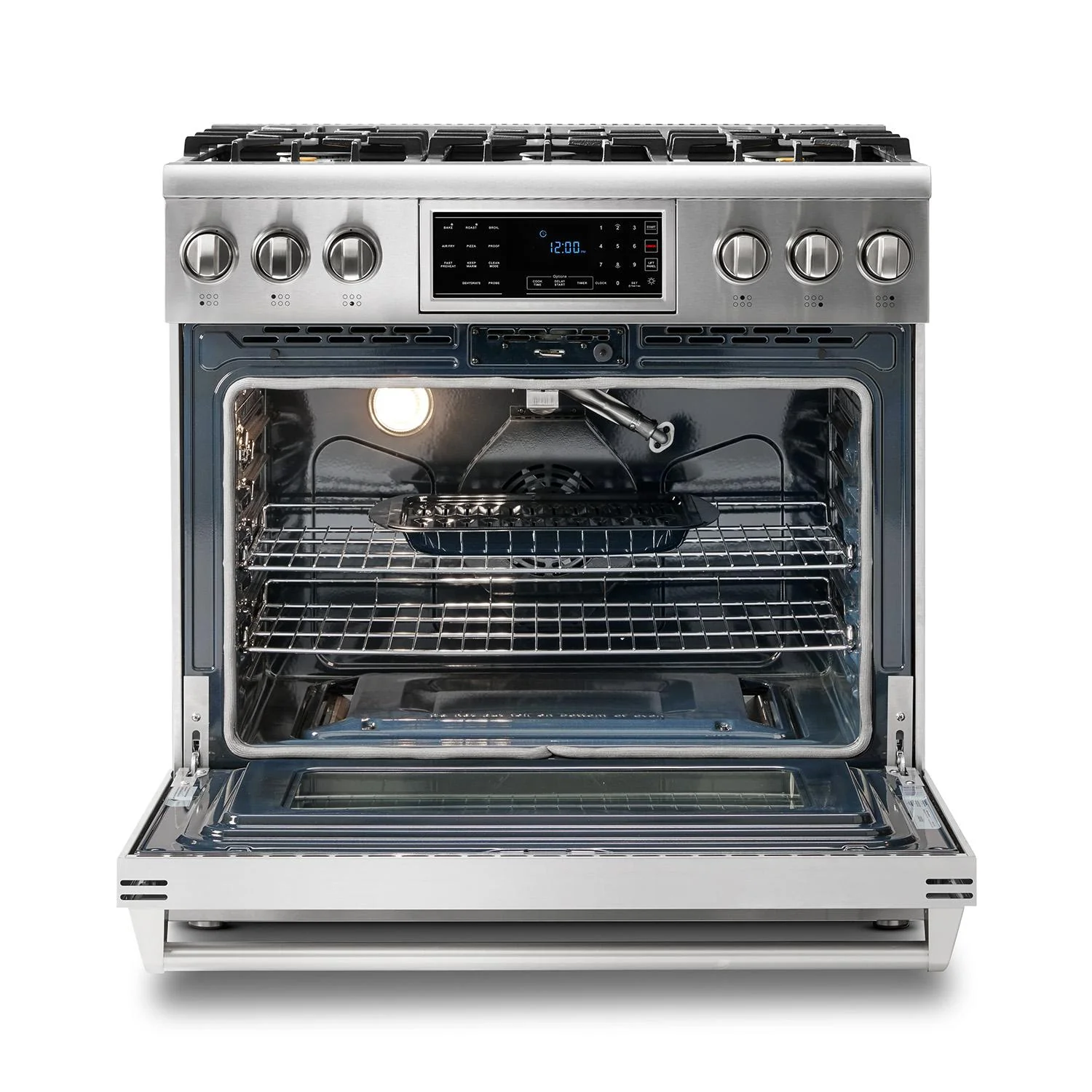 TRG3601LP Thor Kitchen 36-inch Tilt Panel Professional Liquid Propane Range - Image 11