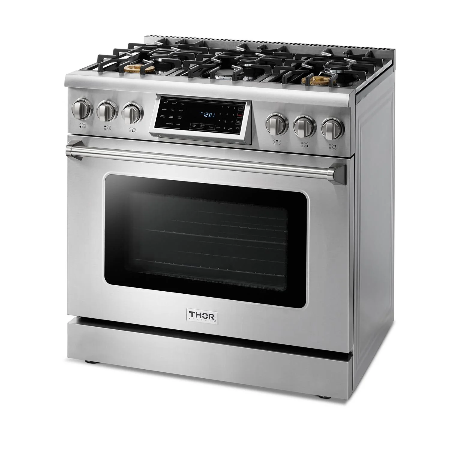 TRG3601LP Thor Kitchen 36-inch Tilt Panel Professional Liquid Propane Range - Image 4