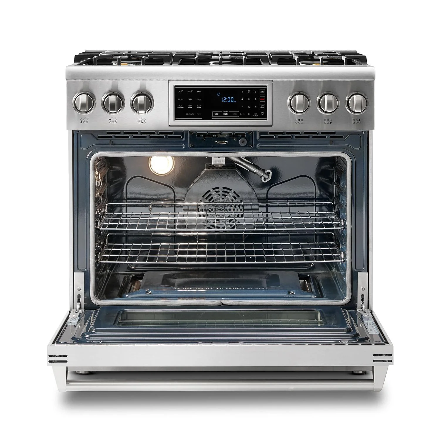 TRG3601LP Thor Kitchen 36-inch Tilt Panel Professional Liquid Propane Range - Image 5