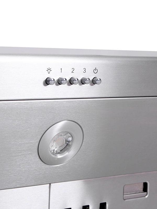 Thor Kitchen TRH4805 48 Inch Professional Range Hood, 16.5 Inches Tall In Stainless Steel (duct Cover Sold Separately) - Model Trh4805 - Image 7