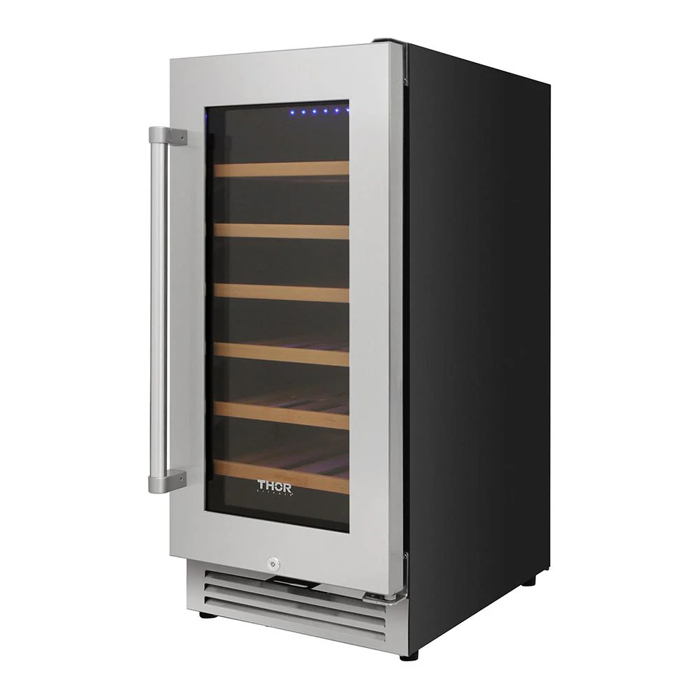 TWC1501 Thor Kitchen 15-inch Single Zone Wine Cooler, 33 Wine Bottle Capacity - Model Twc1501 - Image 5