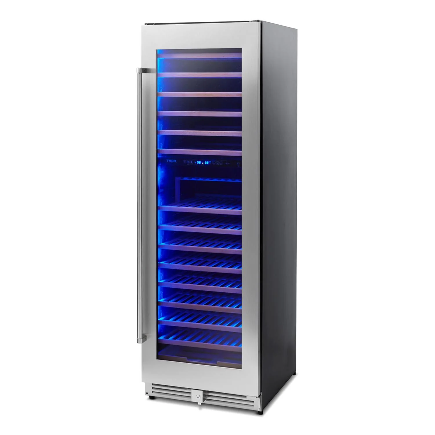 Thor Kitchen TWC2403DI 24 Inch Dual Zone Wine Cooler, 162 Wine Bottle Capacity - Image 10